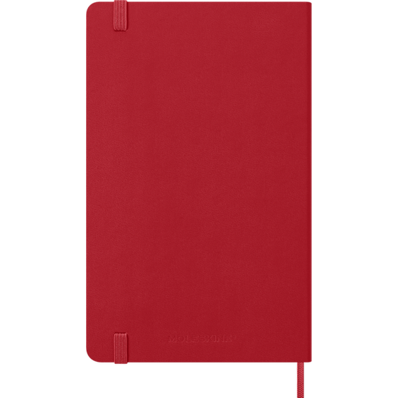 Ημερολόγιο Εβδομαδιαίο 2027 Moleskine 12M L Hardcover Κόκκινο image 5