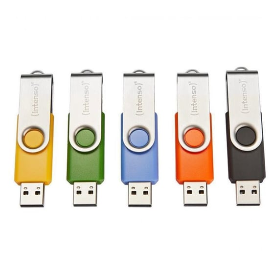 Intenso Basic Line 64GB USB 2.0 Stick (5τμχ) image 0