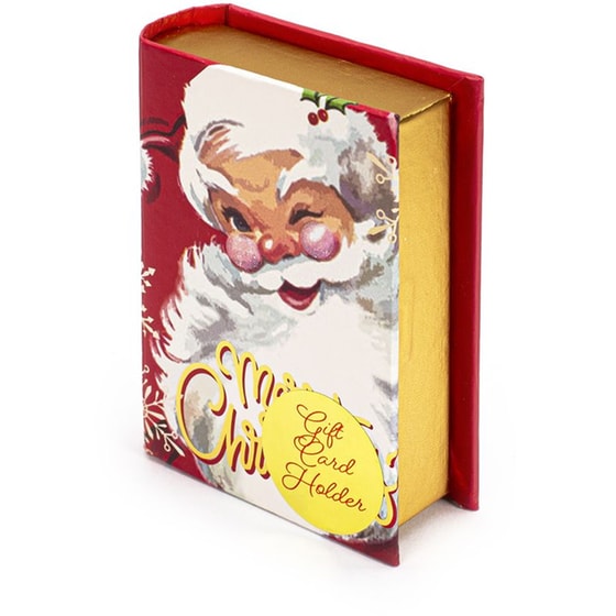 Κουτί Βιβλίο Tri-Coastal Card Holder Santa Xmas image 0