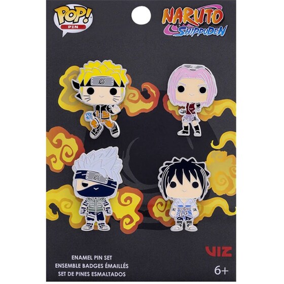 Funko Pop! Pin - Naruto Shippuden - Team 7 4-Pack image 5