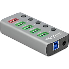 DeLock 63262 USB Hub 5-Port USB 3.2 συμβατό με USB-A