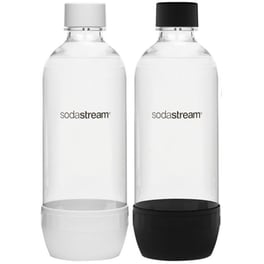Σετ Μπουκάλια Πλαστικά SODASTREAM SS-B-2G 2τμχ 1 L Γκρι/Μαύρο