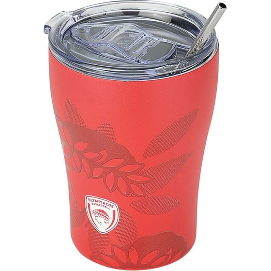 Κούπα Θερμός Καφέ Estia Home Art Save the Aegean Olympiakos BC Edition 350ml image 1