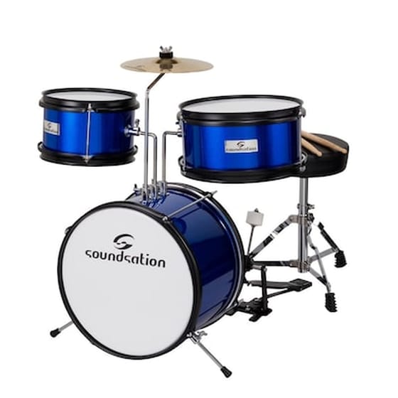 Soundsation Jdk313 Metallic Blue Παιδικό Σετ Drums image 1