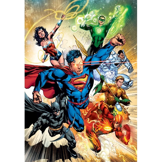 Παζλ Clementoni High Quality Collection DC Comics Justice League (500 Κομμάτια) image 1