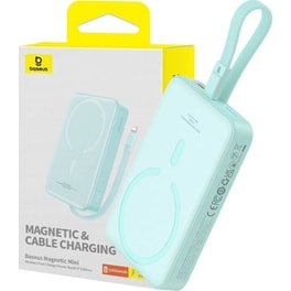 Powerbank Baseus Magnetic Mini με Magsafe 10000mAh - Πράσινο