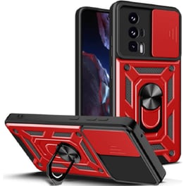 Θήκη Xiaomi Poco F5 Pro - Bodycell Armor Slide - Κόκκινο