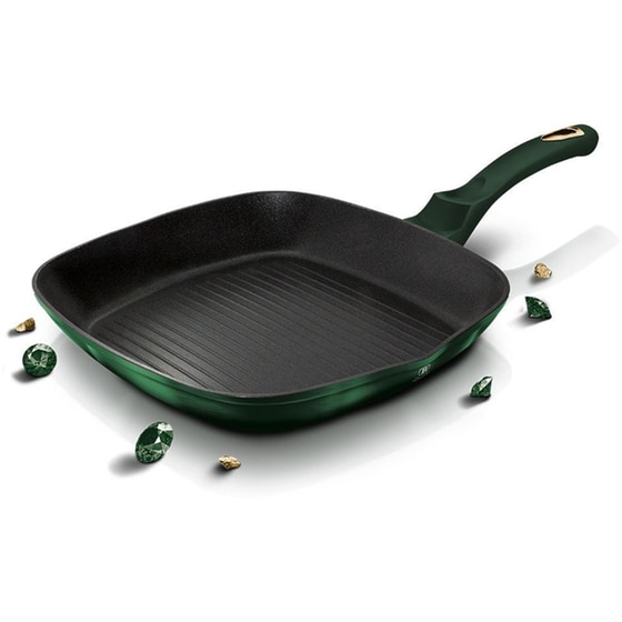Αντικολλητικό Τηγάνι BERLINGER HAUS BH-6050 28 cm Πράσινο image 0