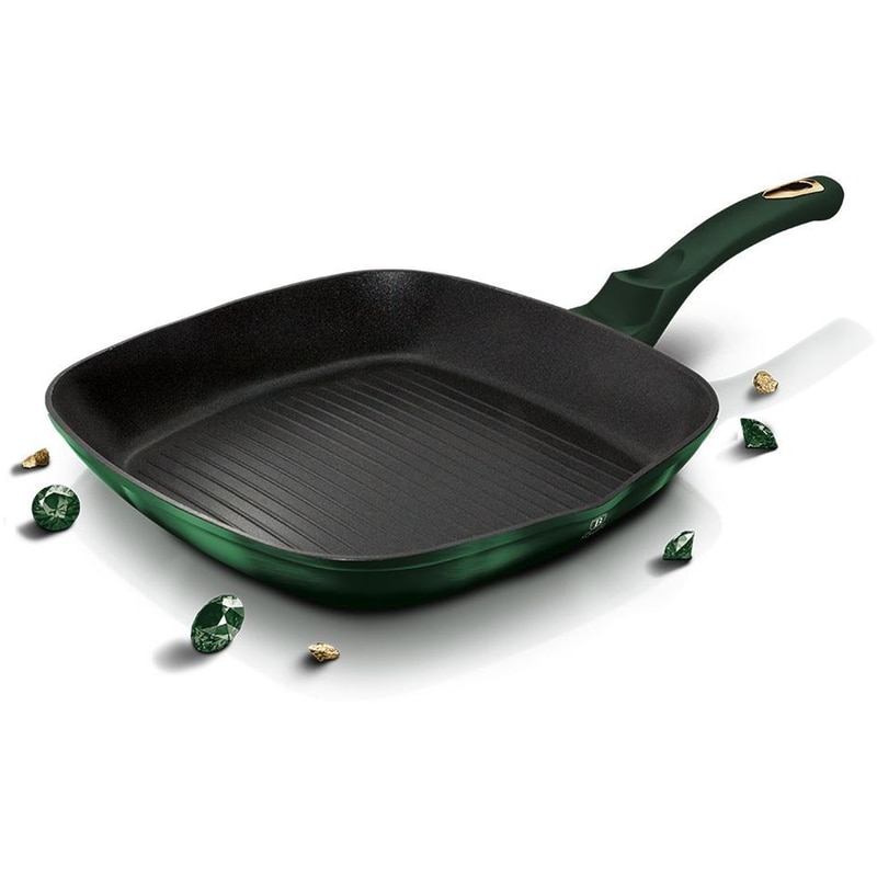 Αντικολλητικό Τηγάνι BERLINGER HAUS BH-6050 28 cm Πράσινο BERLINGER HAUS