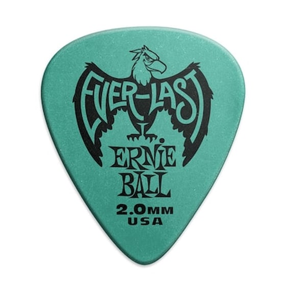 Ernie Ball 9196 Everlast 2.0mm Teal Πέννα (1 Τεμάχιο) image 1