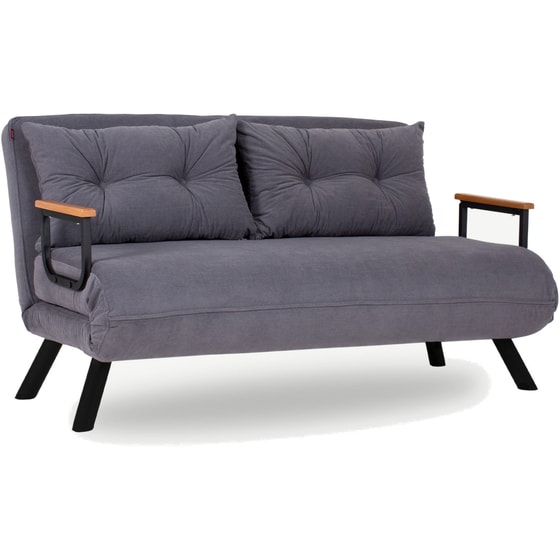 Διθέσιος Καναπές 24Mall Comfort 133x78 cm - Γκρι image 0