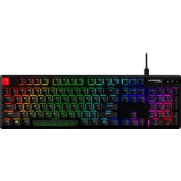 HyperX Alloy Origins PBT Gaming Μηχανικό Ενσύρματο USB Πληκτρολόγιο RGB Μαύρο (US)