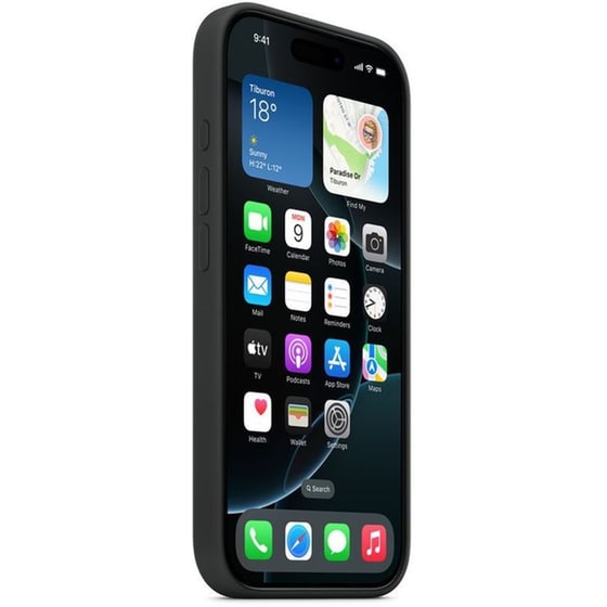 Θήκη Apple iPhone 16 Pro - Silicone Case with MagSafe - Black image 4