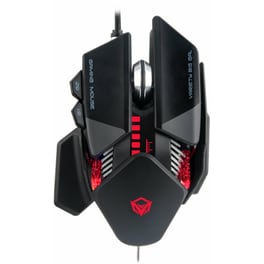 Meetion Gm80 RGB Gaming Ενσύρματο Ποντίκι Μαύρο