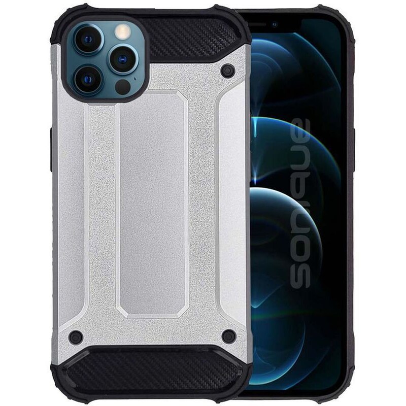 Θήκη Apple iPhone 12 Pro - Sonique Heavy Armor - Ασημί