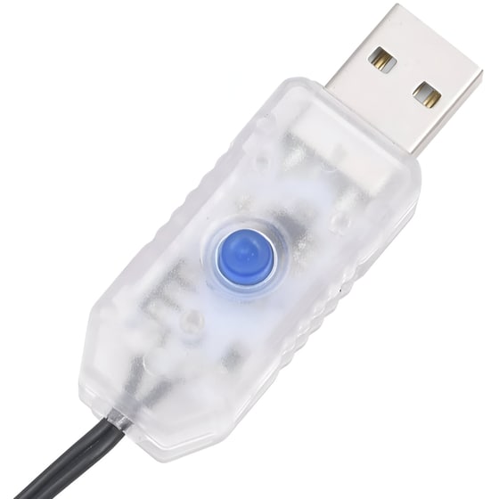 Χριστουγεννιάτικα Λαμπάκια VidaXL 400 Led 40m - Μπλε image 4