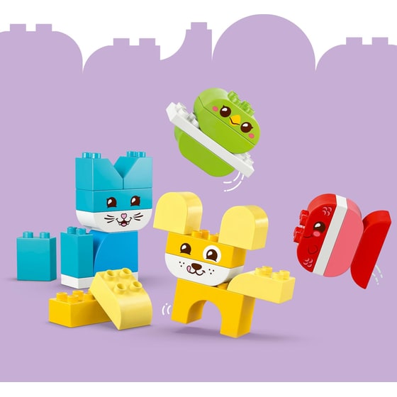 LEGO® DUPLO® My First 3 σε 1 Δημιουργικά Χαριτωμένα Κατοικίδια (10477) image 4