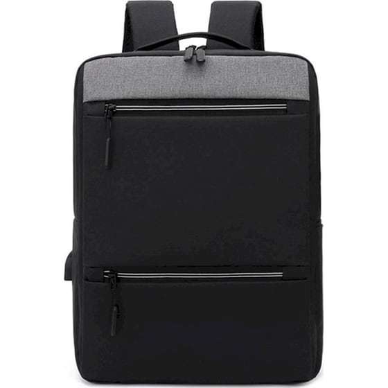 Τσάντα Πλάτης Amber με Θήκη Laptop 15.6'' AΜ2014 13 lt - Μαύρο image 0