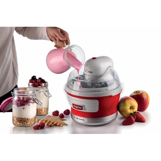 Παγωτoμηχανή ARIETE MAKER PARTY TIME 0643/00 12 W 1.5 L Κόκκινο image 2