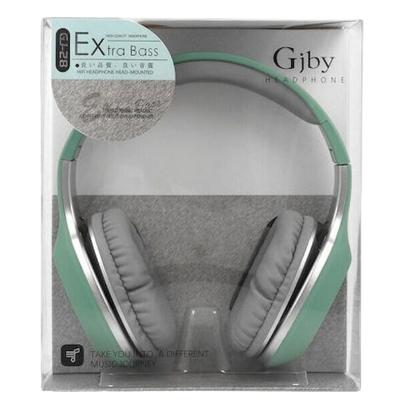 GJBY Ακουστικά Headset Gjby GJ-28 - Πράσινο