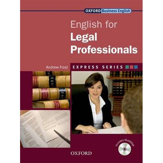 Express Series- English for Legal Professionals Express Series- English for Legal Professionals Student's Book and MultiROM Pack image 0