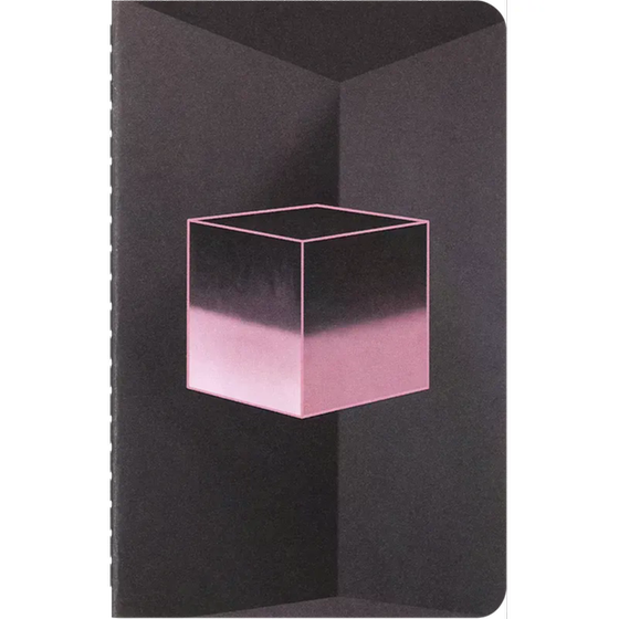 Σημειωματάριο Moleskine Plain&nbsp;Cahier&nbsp;Pocket&nbsp;Blackpink image 1
