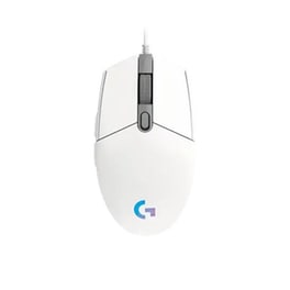 Logitech G203 Lightsync RGB Gaming Ενσύρματο Ποντίκι 8000 DPI - Λευκό