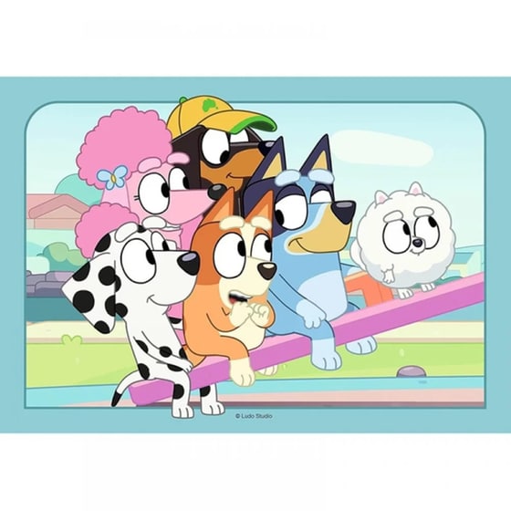 Παζλ Bluey Ravensburger (2X12 Κομμάτια) image 2