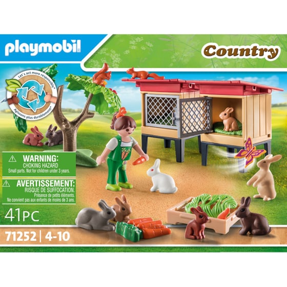 PLAYMOBIL® Country Κουνελόσπιτο (71252) image 4