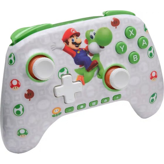 Ασύρματo Controller Power-A Mario & Yoshi - Λευκό image 3