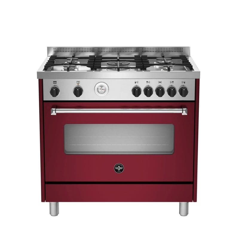 LA GERMANIA LA GERMANIA AMN965EVIT/21(GN) 117 Lt Κόκκινο Κουζίνα Μεικτή Φυσικού Αερίου