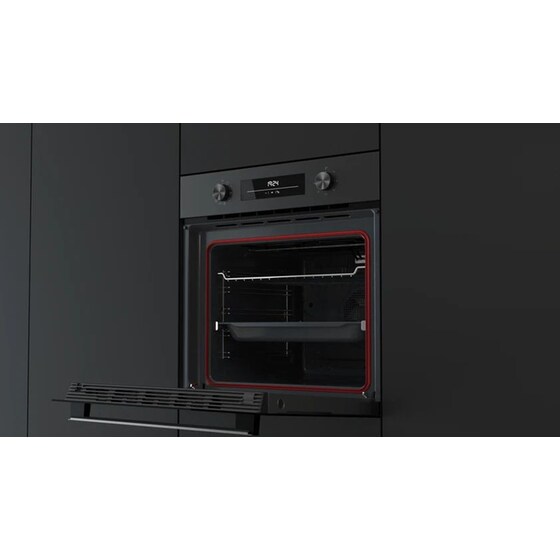 TEKA HSB 6350 FBK 70 L Μαύρο Εντοιχιζόμενος Φούρνος Άνω Πάγκου image 4
