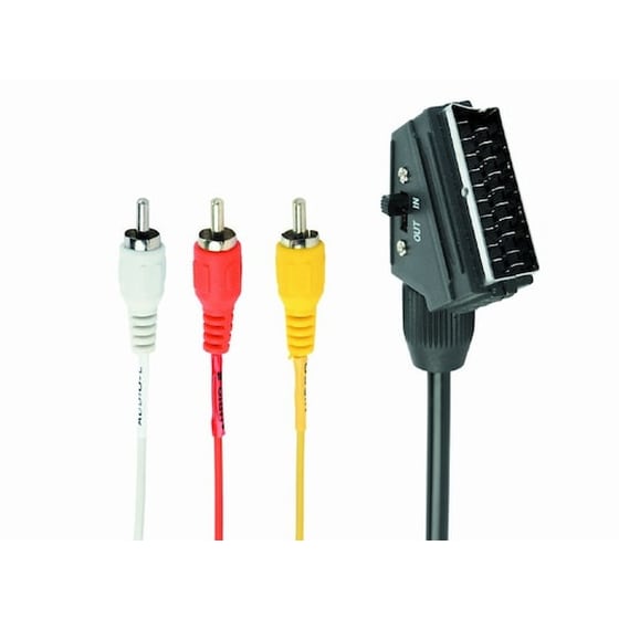 Καλώδιο Cablexpert Scart male σε 3x RCA male - 1.8m image 1