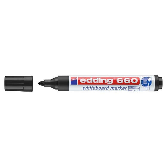 Μαρκαδόρος Πίνακα Mp 660 Μαύρο 2.0-3.0 mm image 0