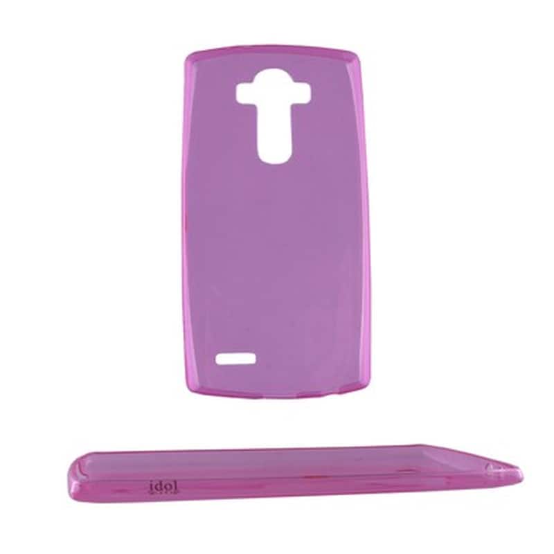 IDOL 1991 Θήκη LG G4 H815 - Idol 1991 Ultra Thin TPU - Διάφανο Ροζ