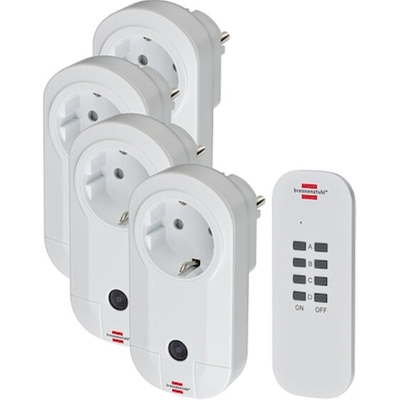Smart Socket Brennenstuhl 1507050 1000w Rc Ce1 4001 Set image 0