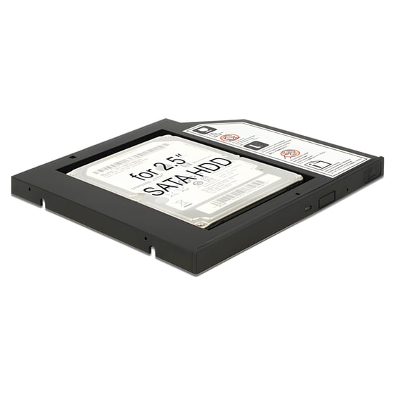 Delock 62669 Θήκη Σκληρού Δίσκου 2.5'' SATA 5,25'' Bay image 2