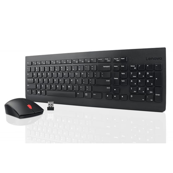 LENOVO Essential Ασύρματο σετ Πληκτρολόγιο/Ποντίκι - Μαύρο (US) (GR) image 1