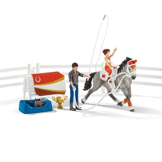 Schleich Horse Club Mia’s Vaulting Riding Set image 0