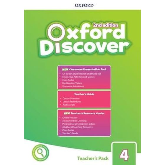 Oxford Discover: Level 4: Teacher's Pack (A1-A2) image 0