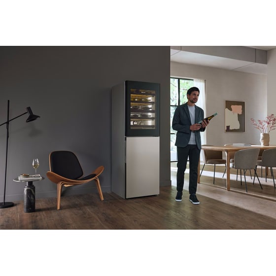 MIELE KWNS 4784DE για 229 Μπουκάλια Ασημί Συντηρητής Κρασιών image 4