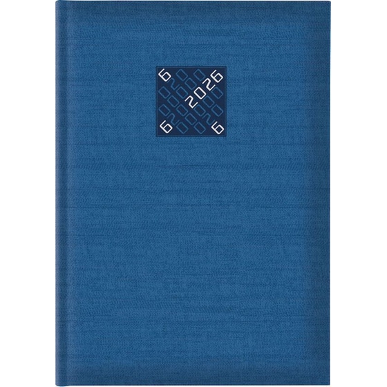 Ημερολόγιο Ημερήσιο 2026 Θεοφύλακτος 12M Kashmir Μπλε image 0