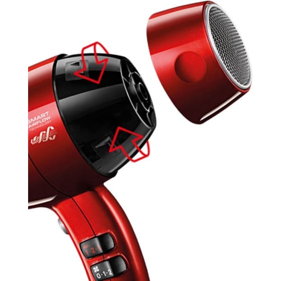 Σεσουάρ Μαλλιών VALERA Swiss Silent Jet 8500 Ionic 228-0011 2000 W Κόκκινο image 2