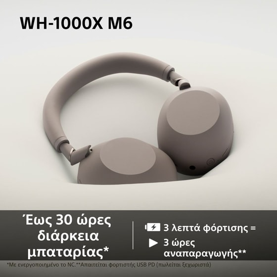 Ασύρματα Ακουστικά Κεφαλής Sony 1000X The Collexion - Sandstone image 7