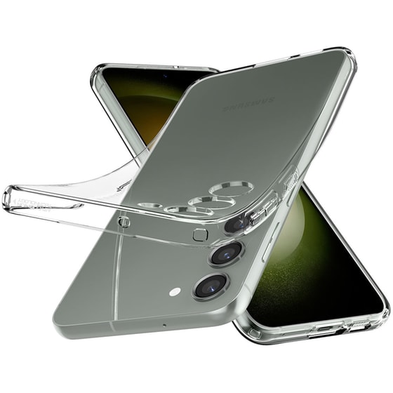 Θήκη Samsung Galaxy S23 - Spigen Liquid Crystal - Crystal Clear image 1