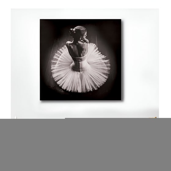 Μοντέρνος Πίνακας Atmosphera Μπαλαρίνα 78x78 cm image 2