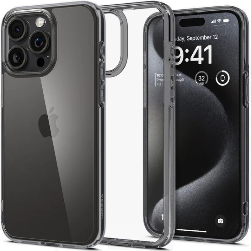 Θήκη Apple iPhone 15 Pro - Spigen Ultra Hybrid - Space Crystal