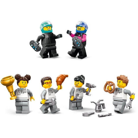 LEGO® City F1® Garage & Mercedes-AMG & Alpine Cars (60444) image 8