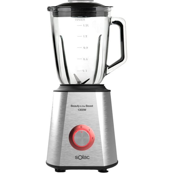 Μπλέντερ SOLAC BV5726 1.5 L 1300 W Inox image 0