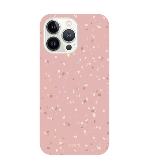 Θήκη Apple iPhone 14 Pro - Uniq Coehl Terrazzo - Coral Pink image 1
